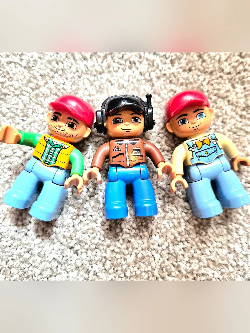 Lot Of 3 Play Figures Toys. Duplo Lego All In Great Condition.